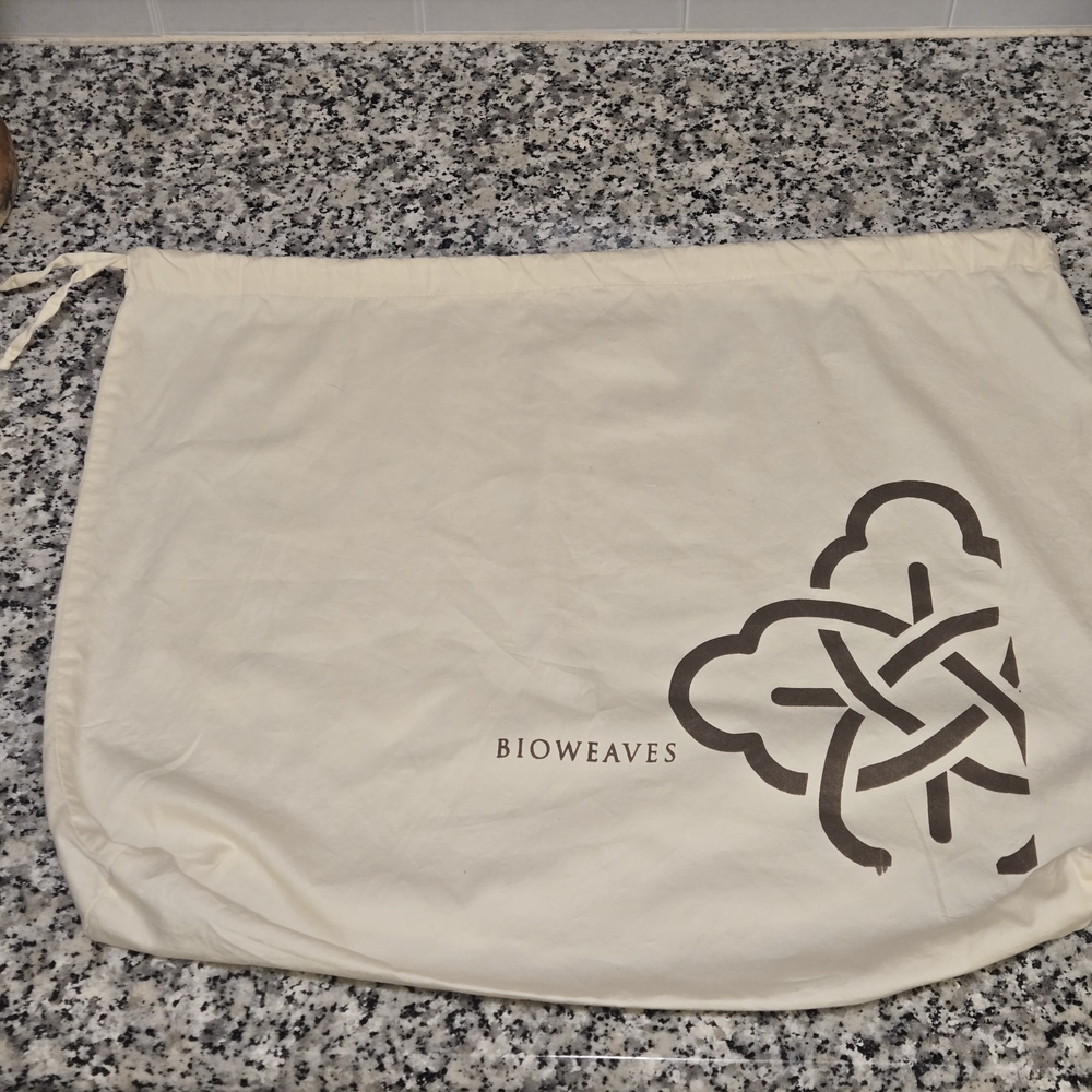 ​✨ BIOWEAVES Organic Cotton Large Drawstring Dust Bag | Eco-Friendly Storage